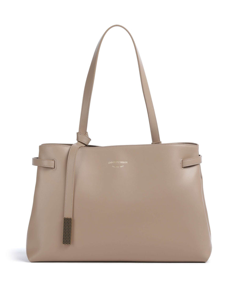 Emporio Armani Nora M Tote bag visone