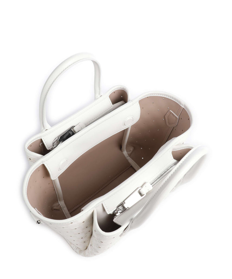 Emporio Armani Odette S Handbag bianco/nudo