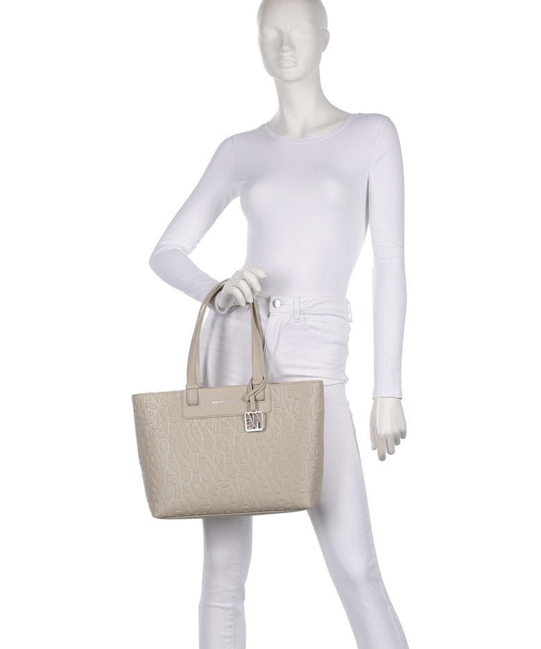 Armani Exchange Liz M Tote bag script