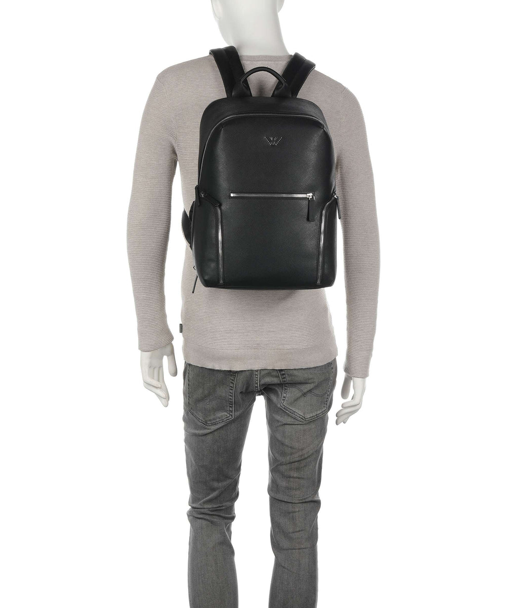 Emporio Armani Business Regenerated Backpack black 