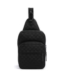 Emporio Armani Omnia Jacquard Plecak na jedno ramię black