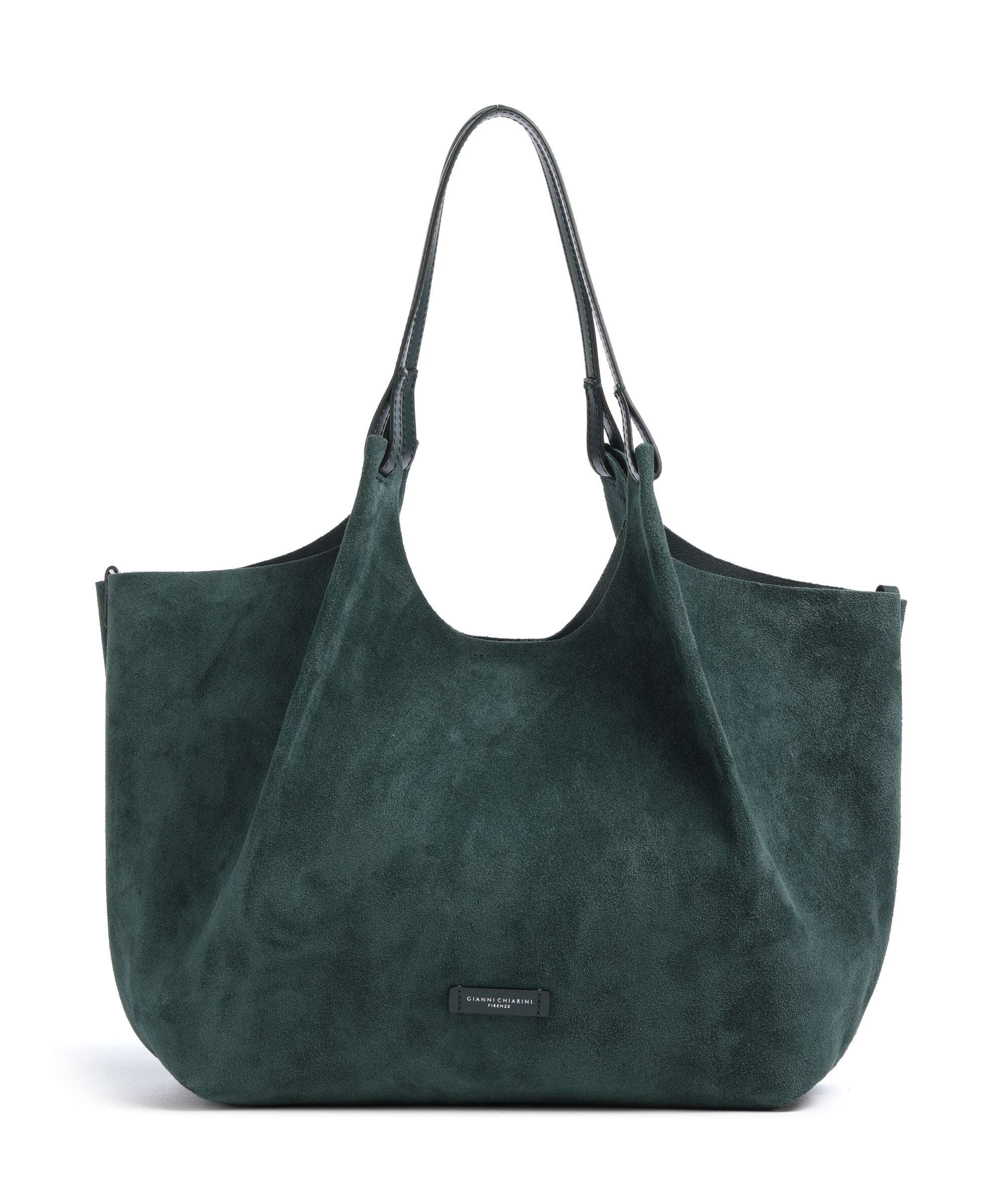 Gianni Chiarini Dua L Tote bag velvet green