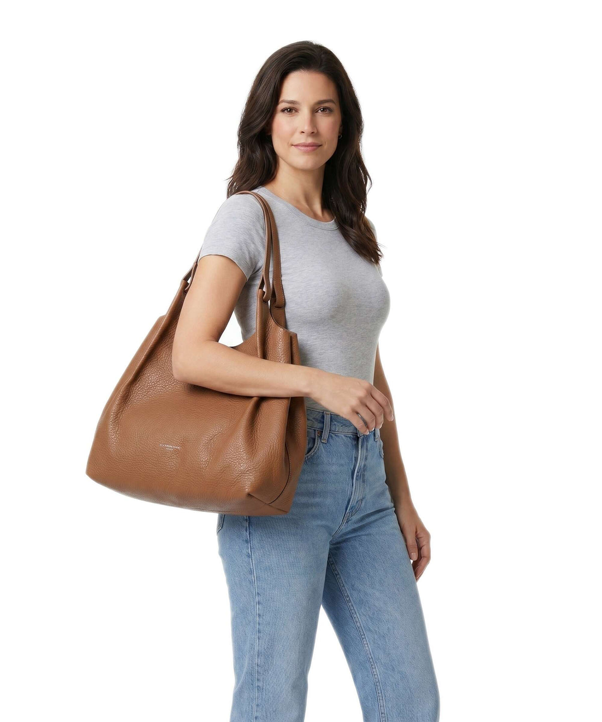 Gianni Chiarini Dua L Tote bag noce