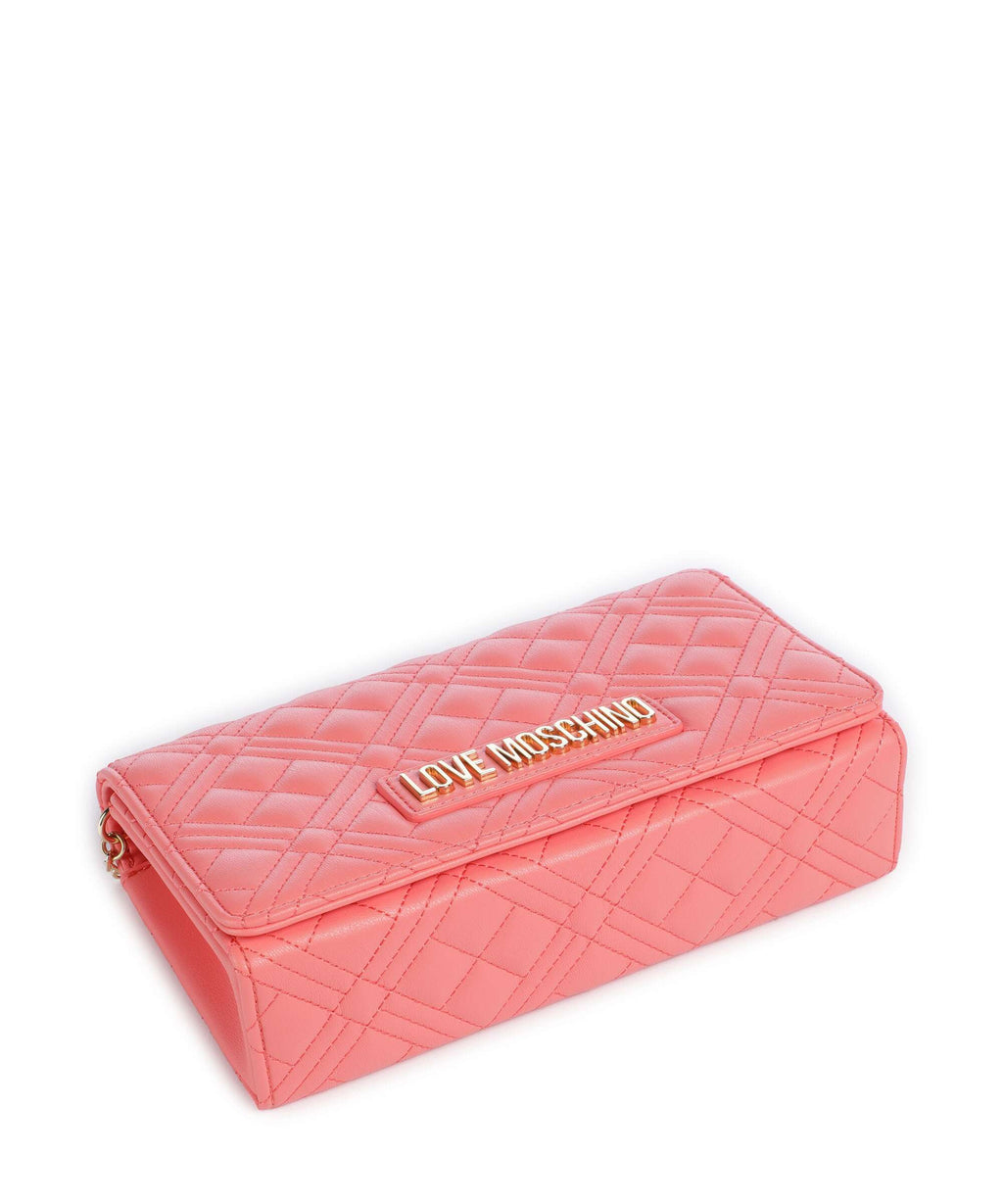 Love Moschino Smart Daily Crossbody bag coral