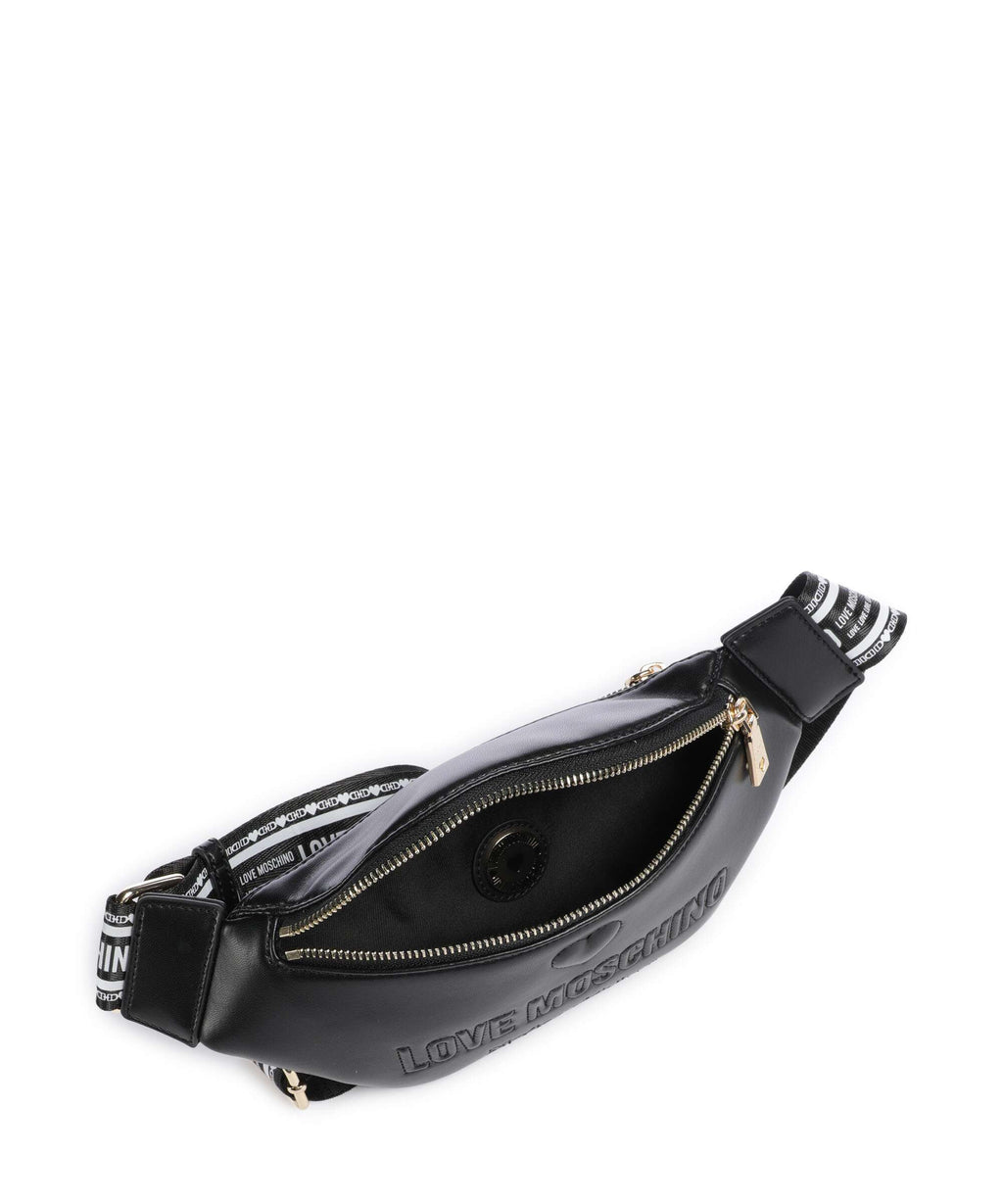 Love Moschino Ember Fanny pack nero