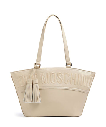 Love Moschino Item Cabas Torba na zakupy beige