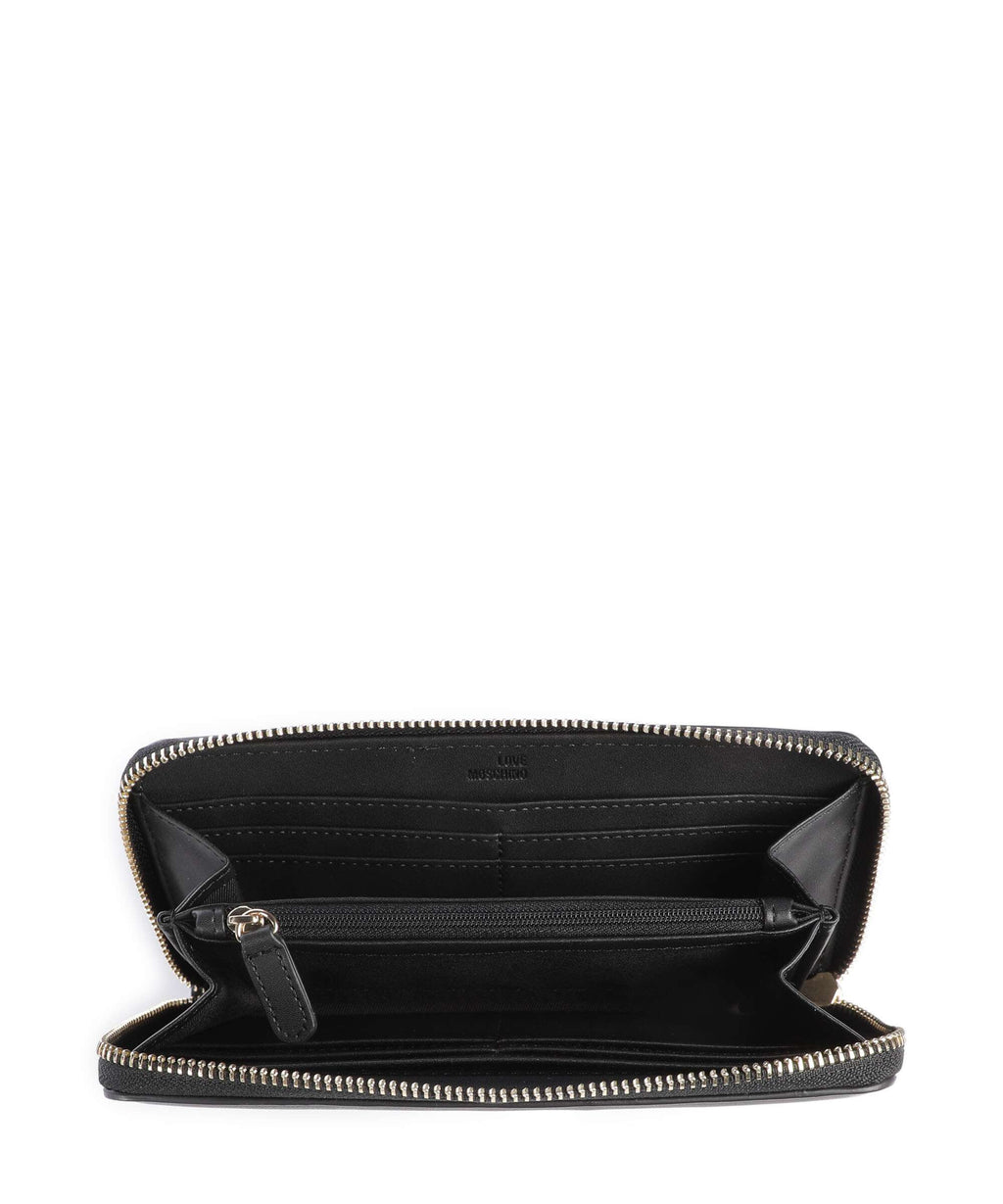 Love Moschino Quilted Wallet nero