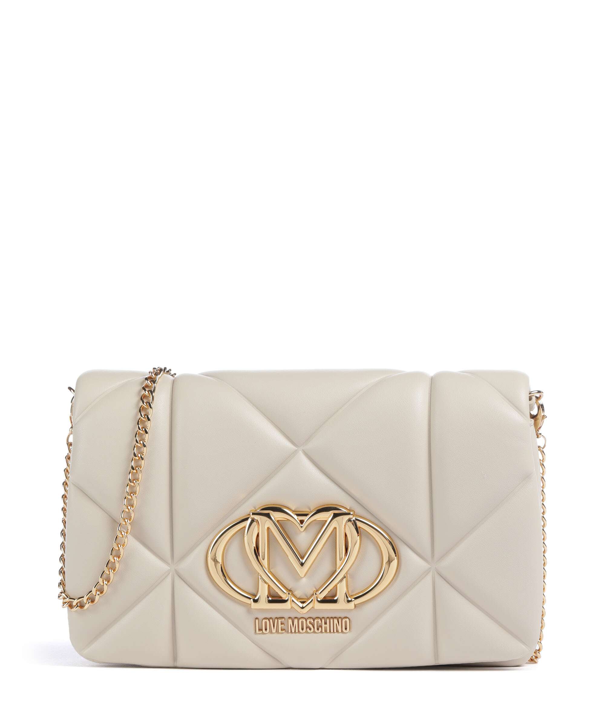 Love Moschino Smart Daily Crossbody bag avorio