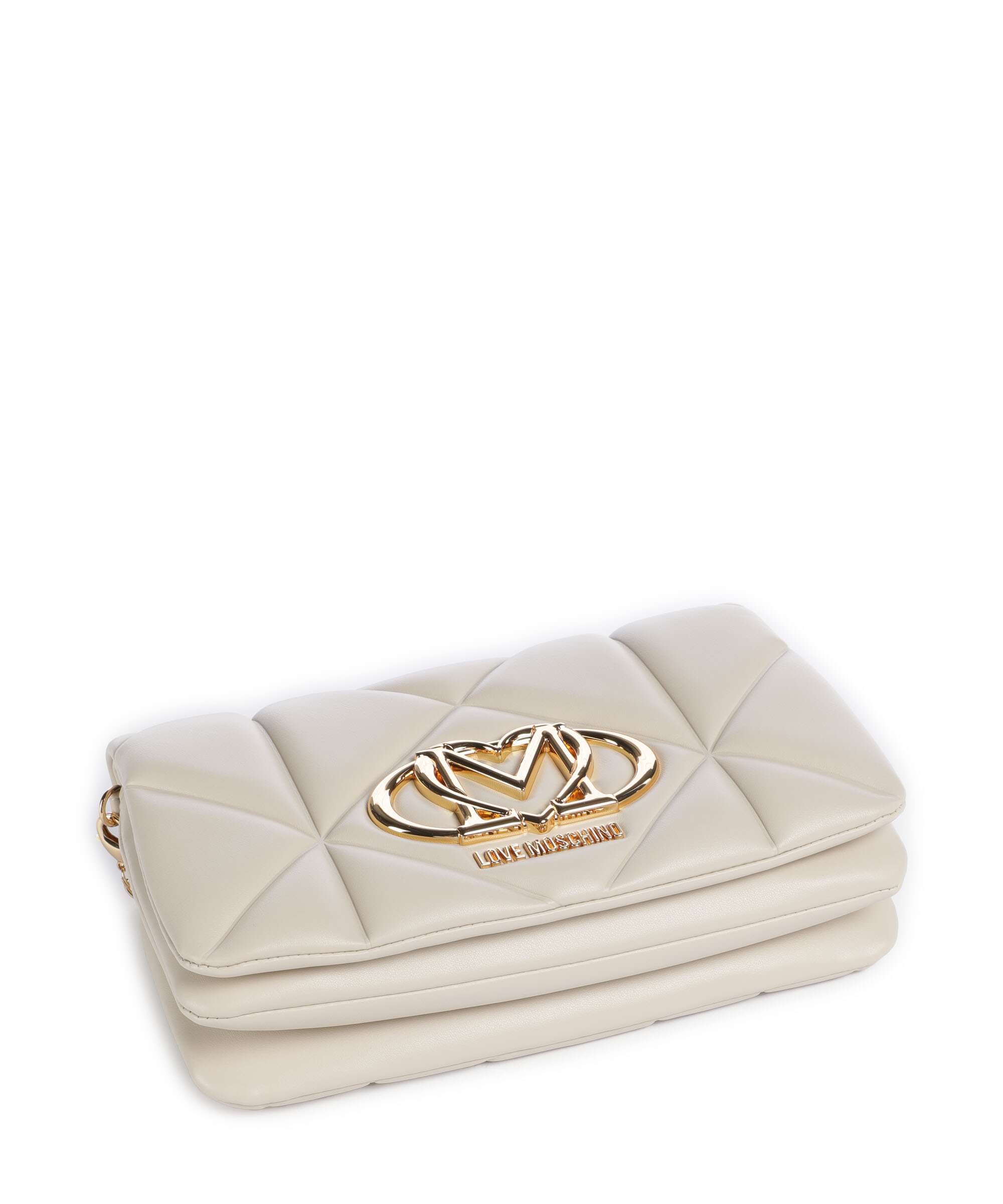 Love Moschino Smart Daily Crossbody bag avorio