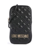 Love Moschino Quilted Torebka na telefon nero