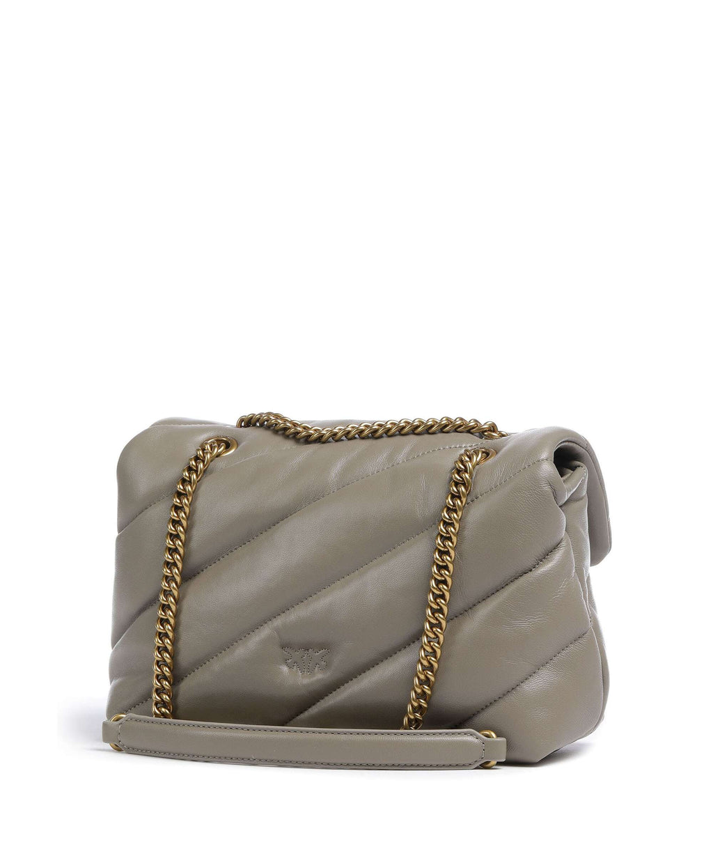 Pinko Love Puff Classic Shoulder bag noce/antique gold