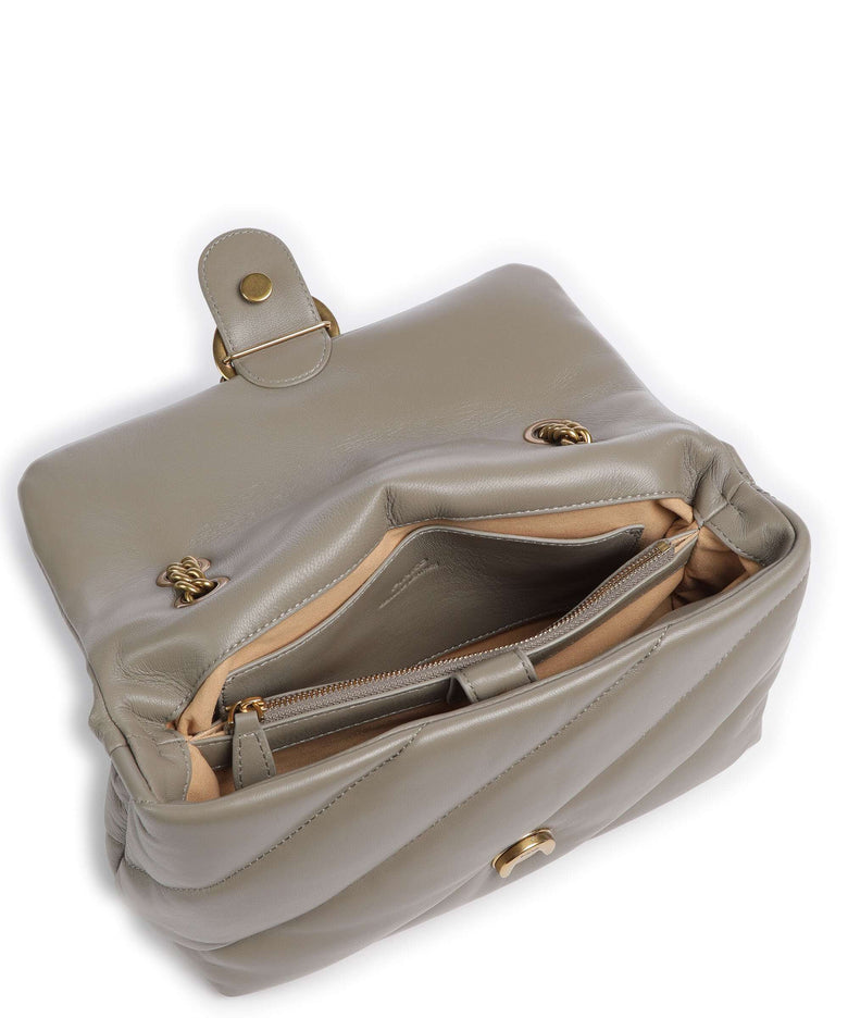 Pinko Love Puff Classic Shoulder bag noce/antique gold