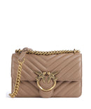 Pinko Love One Mini Torba na ramię biscotto zenzero/antique gold