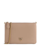 Pinko Flat Classic Torba przez ramię biscotto zenzero/antique gold