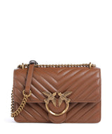Pinko Love One Mini Torba na ramię marrone/leone/antique gold