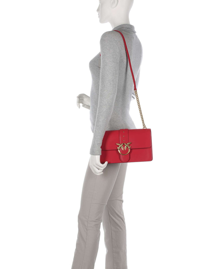 Pinko Love One Classic Crossbody bag rosso
