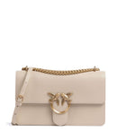 Pinko Love One Classic Torba na ramię beige/grigio fumo/antique gold