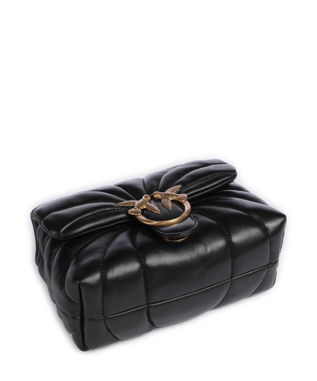 Pinko Love Puff Mini Shoulder bag nero/antique gold