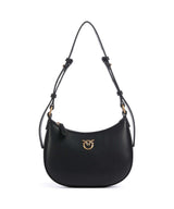 Pinko Half Moon Baby Torba na ramię nero/antique gold