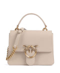Pinko Love One Mini Handbag beige/grigio fumo/antique gold