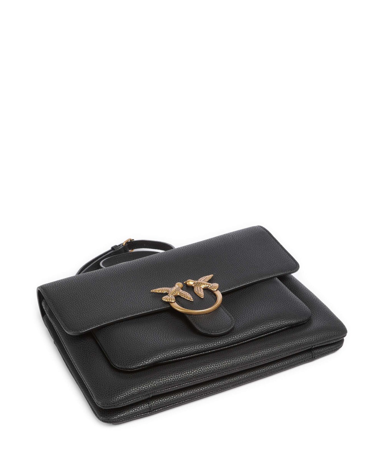 Pinko Love Soft Big Shoulder bag nero/antique gold