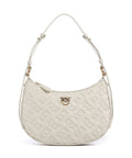 Pinko Half Moon Mini Shoulder bag bianco seta/antique gold