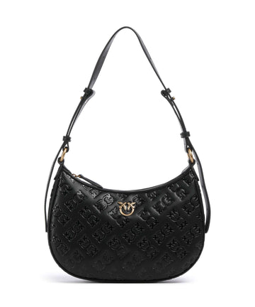 Pinko Half Moon Mini Torba na ramię nero/antique gold