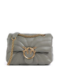 Pinko Love Puff Mini Shoulder bag verde vertiver/antique gold