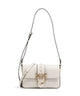 Pinko Love One Mini Slouchy Torba na ramię bianco seta/antique gold