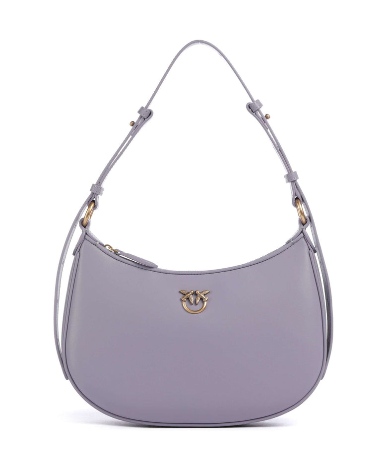 Pinko Half Moon Mini Shoulder bag cenerre viola/antique gold