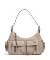Pinko Cargo Classic Torba na ramię beige/grigio fumo/antique gold