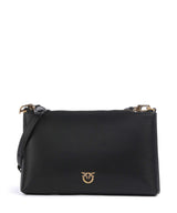 Pinko Flat Mini Torba przez ramię nero/antique gold