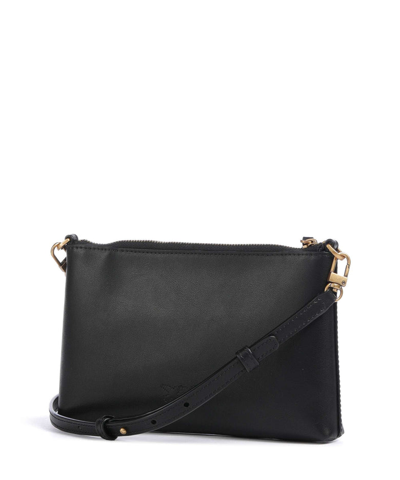 Pinko Flat Mini Crossbody bag nero/antique gold