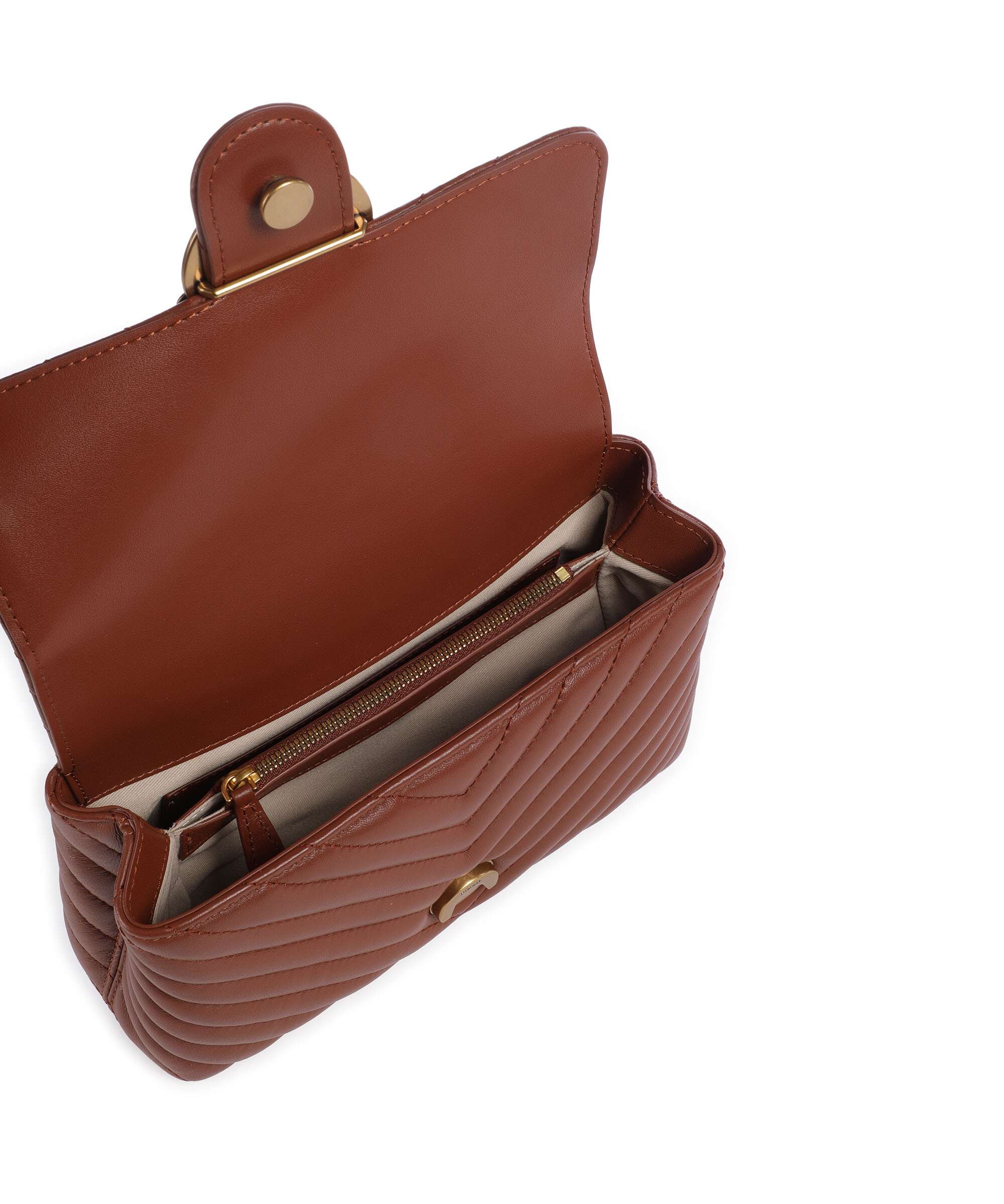 Pinko Love Lady Puff Mini Handbag arabo/antique gold