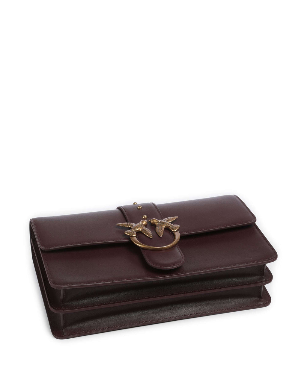 Pinko Love One Classic Crossbody bag uva di catawba/antique gold