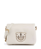 Pinko Love Click Puff Baby Torba przez ramię bianco seta/antique gold