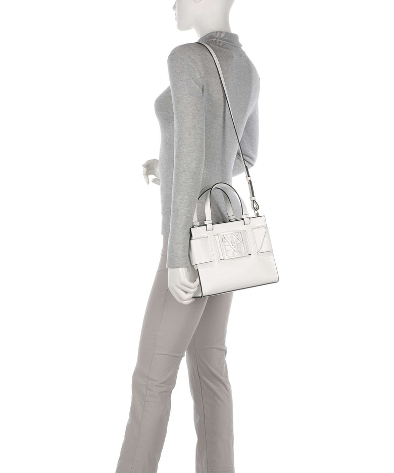 Armani Exchange Susie M Handbag optical white