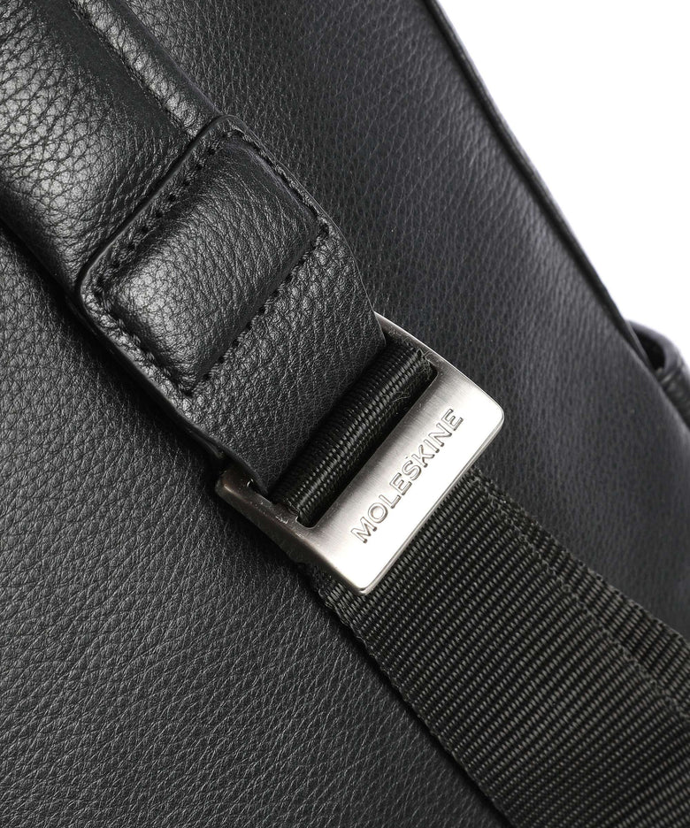 Moleskine Classic Leather Backpack schwarz