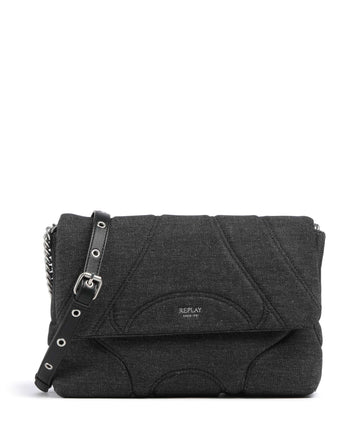Replay Torba na ramię washed black