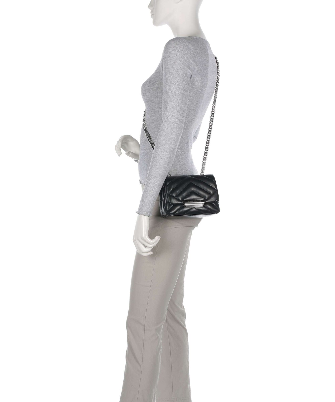 Armani Exchange Victoria Mini Crossbody bag nero