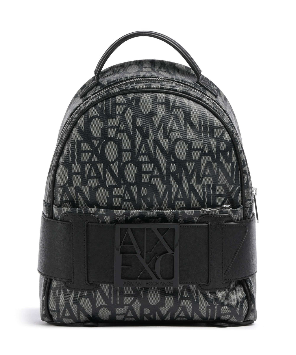 Armani Exchange Susie Backpack beige/navy stripes