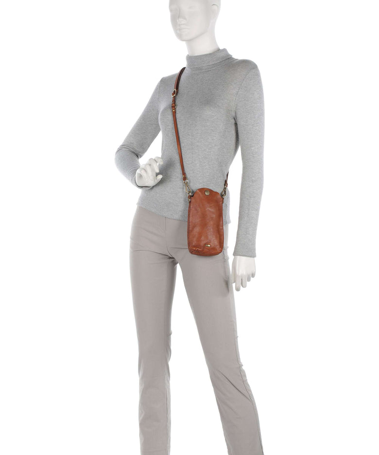 Campomaggi Phone bag cognac