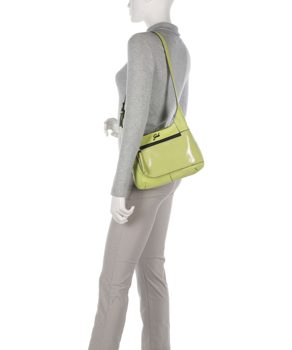 Gabs Mirta M Hobo bag cyber lime