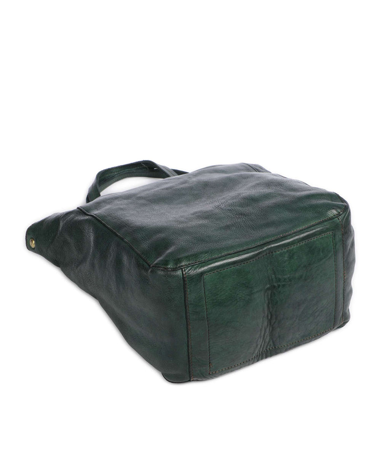 Campomaggi Tote bag green bottle