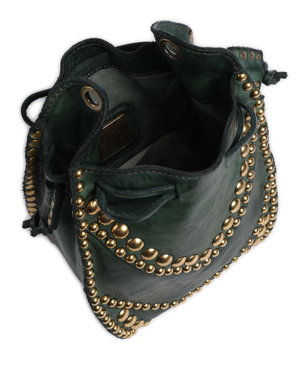 Campomaggi Bucket bag green bottle