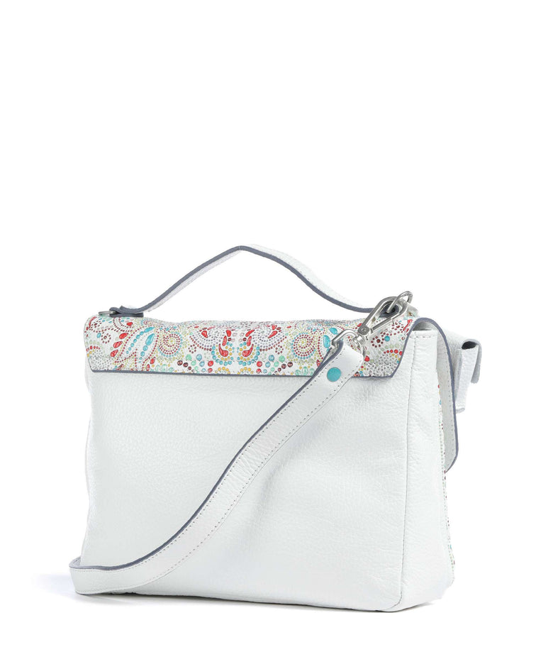 Gabs Phoenix Maioliche Shaila Crossbody bag white