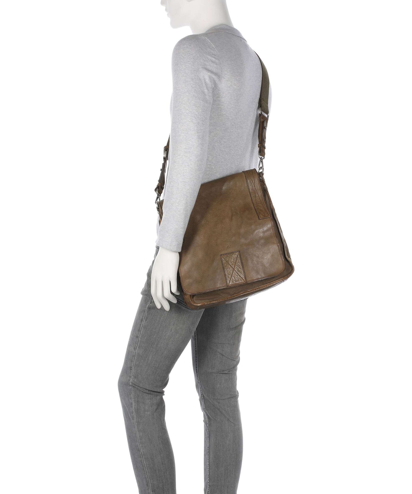 Campomaggi Messenger bag militare