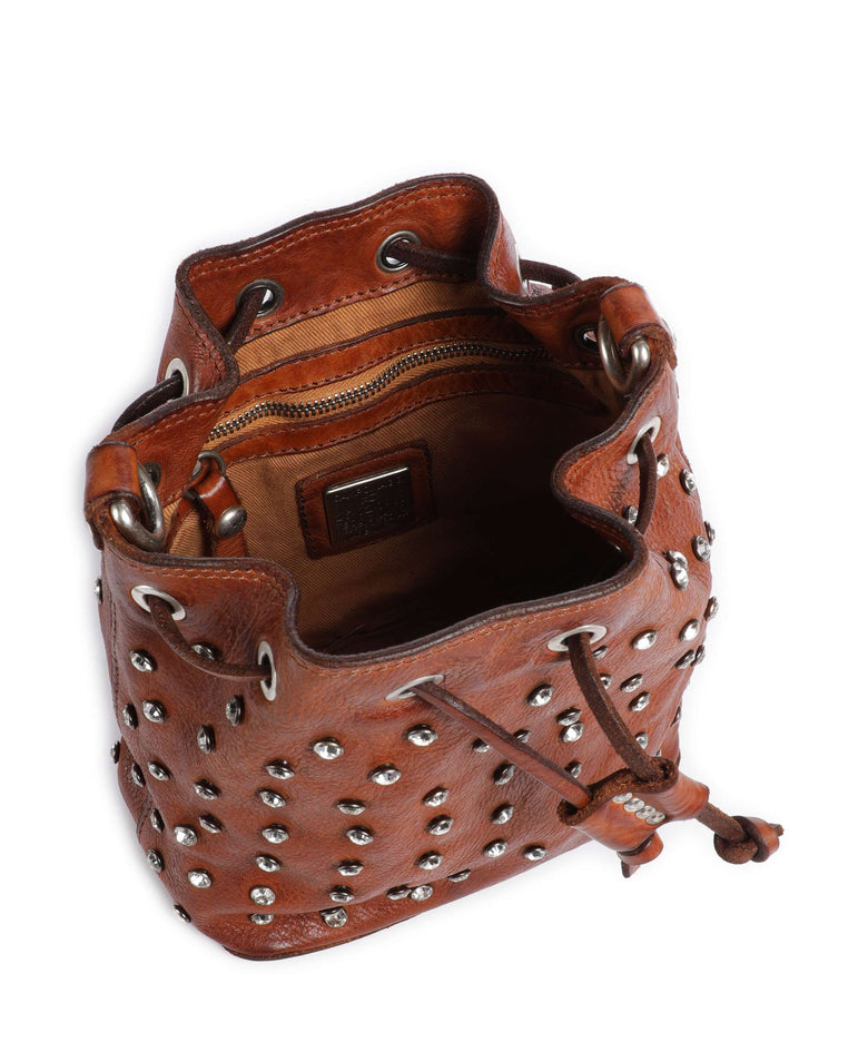 Campomaggi Bucket bag cognac