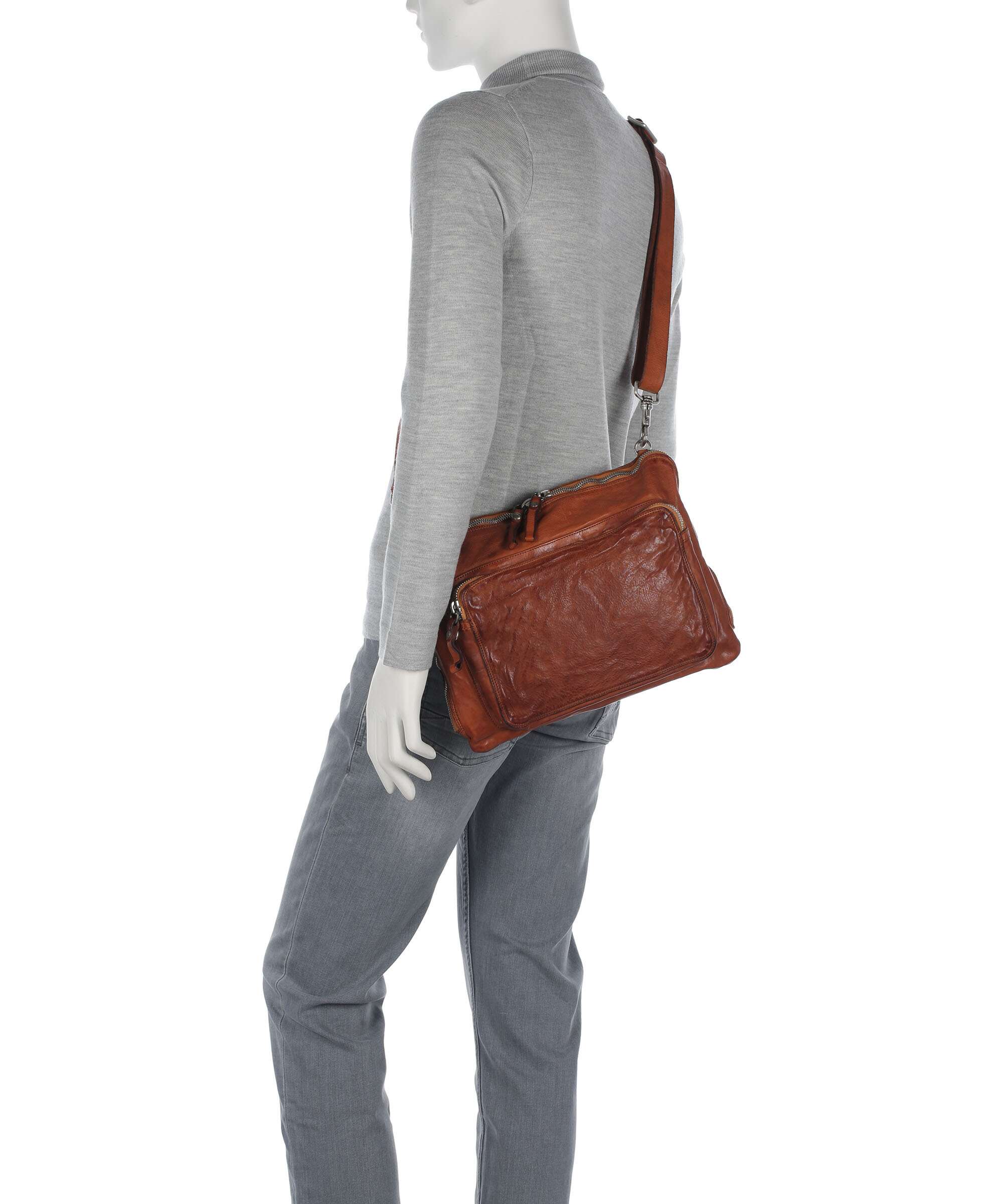 Campomaggi Briefcase cognac