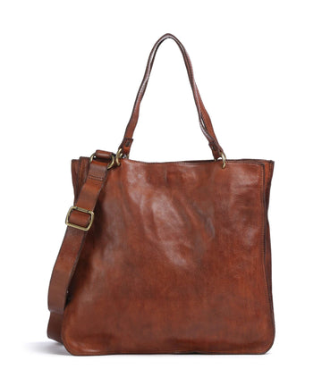 Campomaggi Torba na zakupy cognac